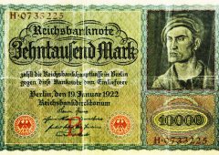 Spår av historiska inflationer via frimärken